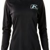 KLIM Aggressor Women's Base Layer Top - Black Large-0