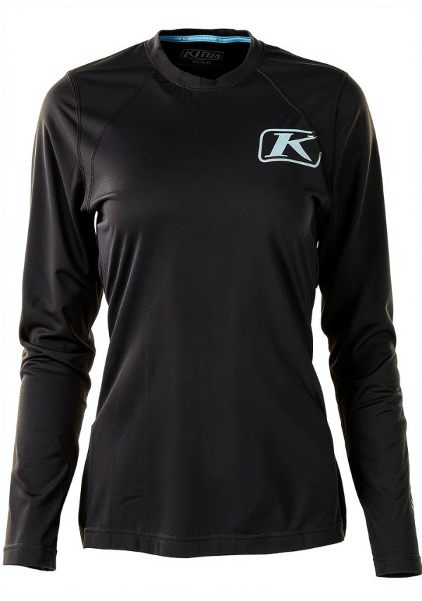 KLIM Aggressor Women's Base Layer Top - Black Large-0