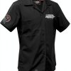 Lethal Threat Mens Black XX-Large Button Down Riding Shirt-1