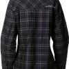 Women's Asphalt Black Medium Pull-On Cotton-Poly Base Layer Top-3