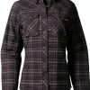 Women's Asphalt Black Medium Pull-On Cotton-Poly Base Layer Top-2