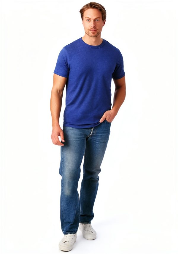 Alternative Men's Classic Fit Vintage Jersey T-Shirt Green Medium-4
