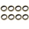 labwork 12 Pcs Seals Fuel Line Sealing Washers for Cummins 5.9L 6.7L-6