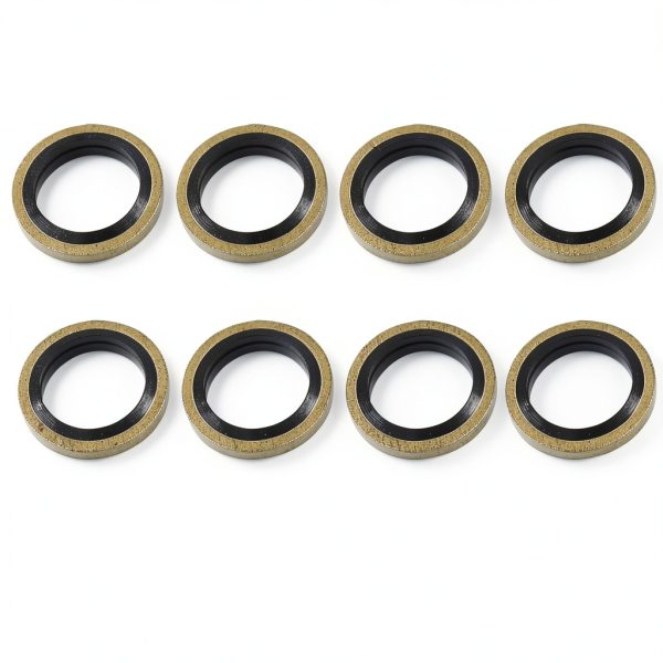 labwork 12 Pcs Seals Fuel Line Sealing Washers for Cummins 5.9L 6.7L-6