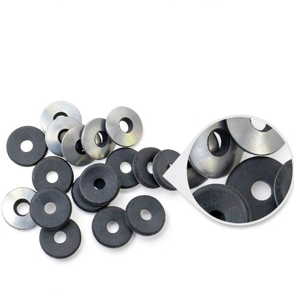 EPDM Neoprene Sealing Washers 25pcs PZRT 304 Stainless Steel M6.3x16mm-2