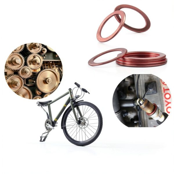 9 Sizes Metric Copper Crush Washers Assortment maierke M5-M14 188pcs-4