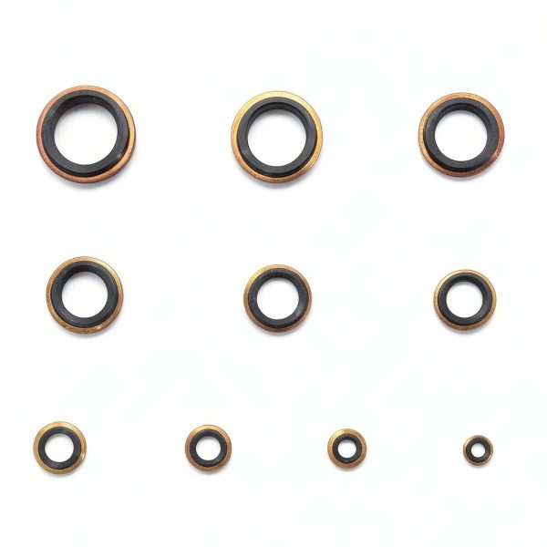 Copper Metric Bonded Seal Dowty Washer 78pcs BUSY-CORNER High Pressure-1