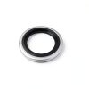 PATIKIL M24 Self-Centered Bonded Sealing Gasket, 20Pcs NBR Metal Bonded Sealing Washers Automotive Washers for Mechanical, Plumbing, Cylinder Repairs-1