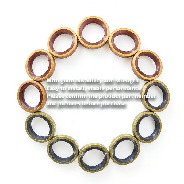 labwork 12 Pcs Seals Fuel Line Sealing Washers for Cummins 5.9L 6.7L-4