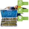 12 Sizes 378 Pcs Bonded Sealing Washer Kit,Automotive Self-Centred AC Seal Metal Rubber Gasket Repair Assortment Set M6 M8 M10 M12 M14 M16 M18 M20 M22 M24 M27 M30 (Metric)-5
