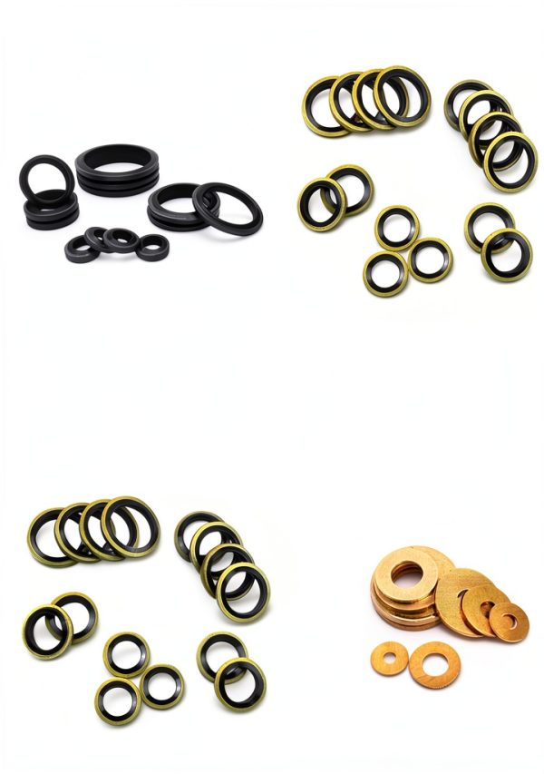 Fuel Sealing Washers xinglangjc 8 to 14mm Banjo Bolt for Dodge Cummins-2