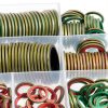 KOOTANS 240pcs NBR Metal Bonded Sealing Washers Assortment Kit for-3