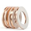 HNYYZL M12 Oil Drain Plug Crush Washer,20Pcs M12 Copper Oil Pan Washer,Copper Crush Washers Sealing Gasket-2