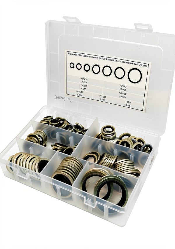 BSP Dowty Self-Centered Bonded Oil Washers 160pcs 7 Sizes Dsnaduo-4