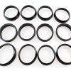 12-Pack Slip Joint Washer, 1-1/2 in, TPR Rubber, 1-1/2" Tubular Pipe p-Trap Seal Washer for Sink Drain-0