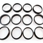 12-Pack Slip Joint Washer, 1-1/2 in, TPR Rubber, 1-1/2" Tubular Pipe p-Trap Seal Washer for Sink Drain-0