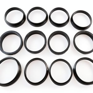 12-Pack Slip Joint Washer, 1-1/2 in, TPR Rubber, 1-1/2" Tubular Pipe p-Trap Seal Washer for Sink Drain-0