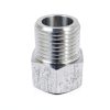 Stainless Steel Adapter 3/8 Inch NPT Female x 3/8 Inch BSPP Male with Sealing Washer, Zinc-Plated Steel Washer with Buna-N Seal, Max Pressure 3700 PSI, Temperature Range -30°F to 200°F-2