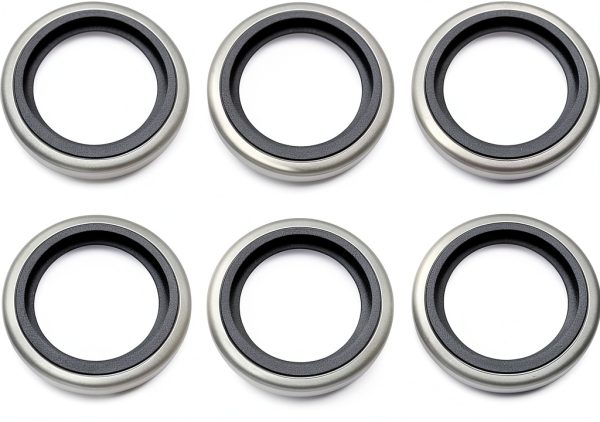 50Pcs 1/2" BSP Bonded Sealing Washers 21.54 x 28.58 x 2.5mm for Hydraulic System Industrial Sealing-0