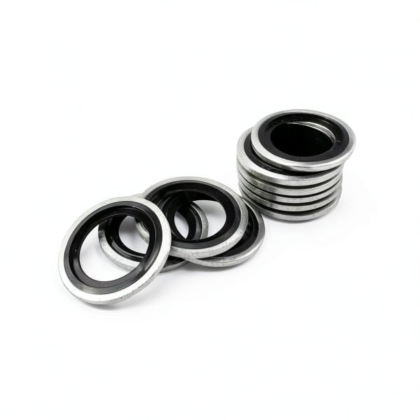 150Pcs Automotive Self-Centered Bonded Seal Gasket Assortment Kit Bonded Seal Oil Washer Assortment Kit-5