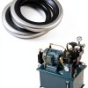 50Pcs 1/2" BSP Bonded Sealing Washers 21.54 x 28.58 x 2.5mm for Hydraulic System Industrial Sealing-1