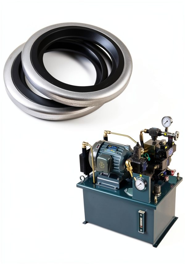 50Pcs 1/2" BSP Bonded Sealing Washers 21.54 x 28.58 x 2.5mm for Hydraulic System Industrial Sealing-1