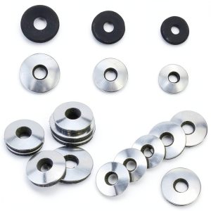 138 pcs Stainless Steel EPDM Bonded Sealing Neoprene Rubber Washers for #4/ #5/ #6 Screws-0