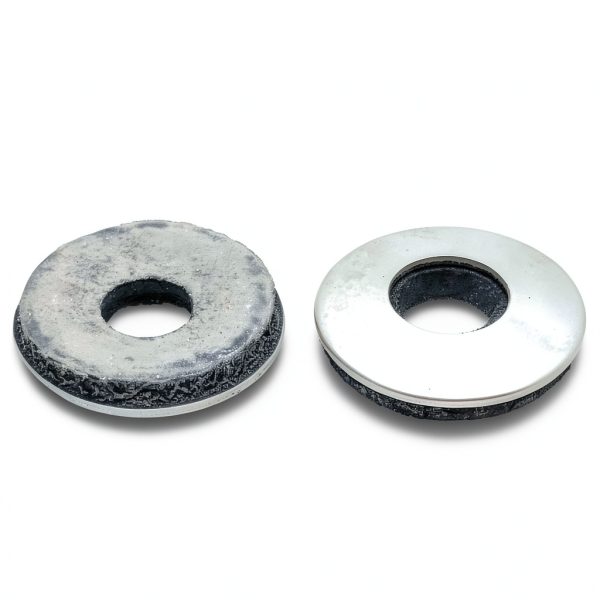 BCP Fasteners 100 Qty 1/4" Stainless Steel EPDM Bonded Sealing Neoprene Rubber Washers #14 (BCP640)-1