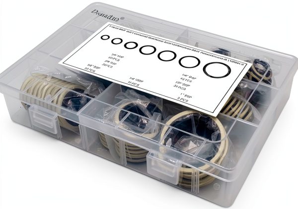 BSP Dowty Self-Centered Bonded Oil Washers 160pcs 7 Sizes Dsnaduo-6